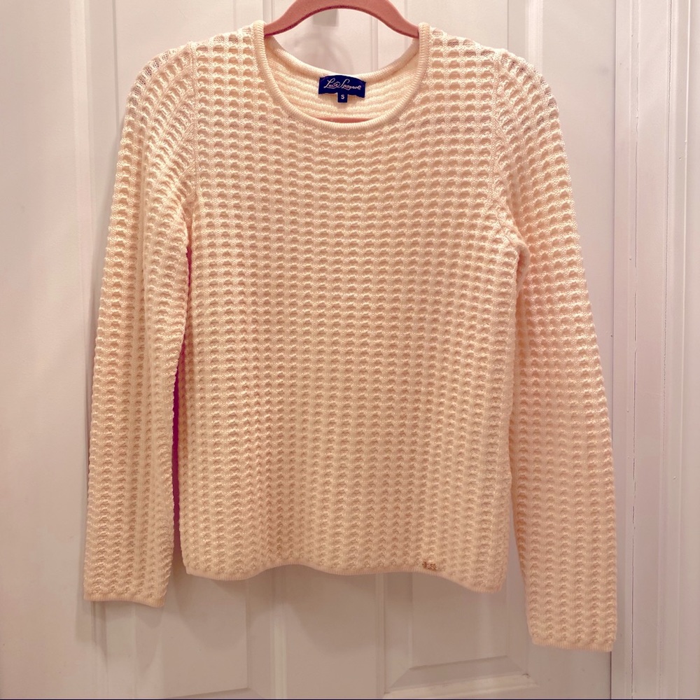 Luisa Spagnoli Cream Wool Sweater